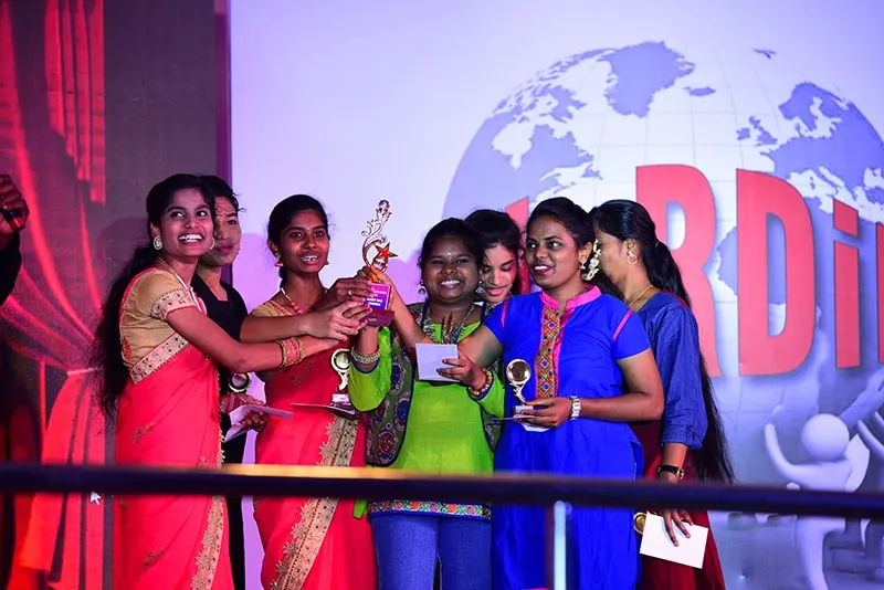 Girl Trophy winners