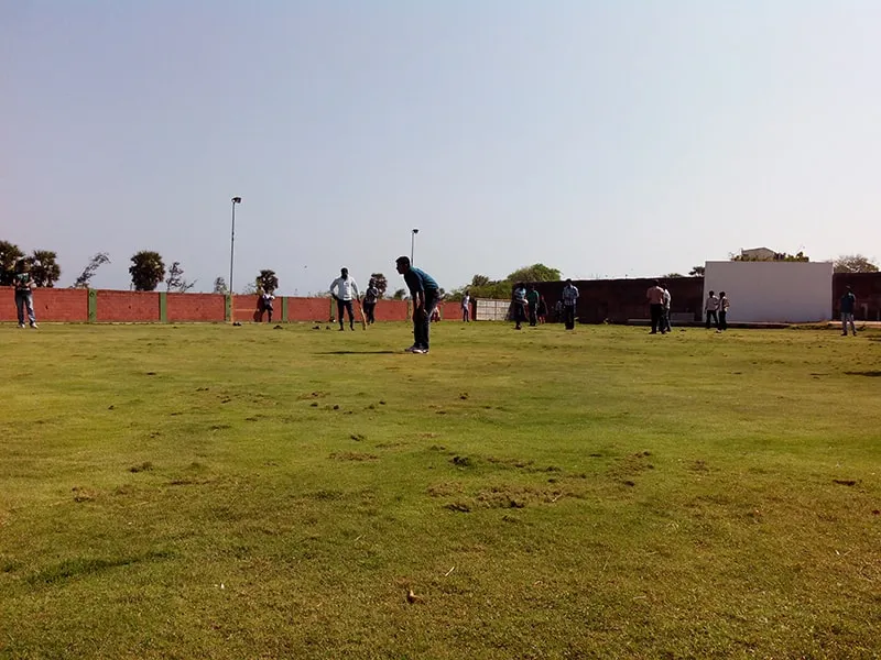 Our Cricket team can never sit idle for 5 minutes too