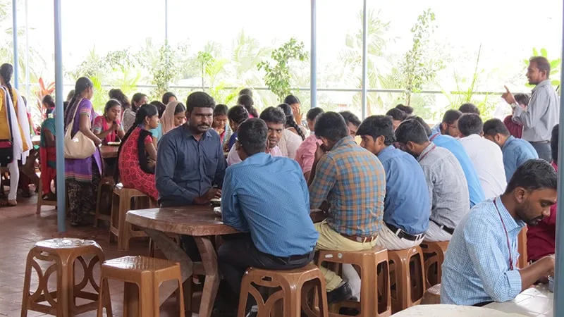 Our Employees love the cafeteria as it is with full of life..